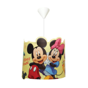 Arlight Παιδικό Κρεμαστό Φωτιστικό Mickey & Minnie Φ30 Πολύχρωμο 0133078